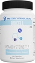Systemische Formeln HomoCystein TLR Thiolactone Redux Support 60 Kapseln, Biocell #845. Enthält Antioxidantien, die das Herz, Herz-Kreislauf-System und Gehirn vor erhöhtem Homocystein schützen