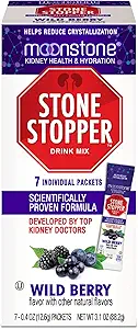 Stone Stopper Drink Mix, Wild Berry, Kidney Stone Prevention, Calcium Oxalate Protector, Alkali Citrate Support, entwickelt von Urologen zur Verbesserung der Hydration und Unterstützung Kidney Health, 7 Tage Versorgung