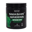MASF ergänzt Smashin' Greens Superfood Organic Blend - 15 Portionen - Boost Energy, Immununterstützung, Verdauungsgesundheit mit Bio-Wheat Grass, Spirulina, Chlorella - NSF zertifiziert