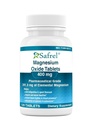 Safrel Magnesium 400mg Tablets, High Potency Magnesium Oxide Supplement for Muscle Cramps, Relaxation, Nerve and Immune Support, 120 Count