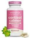 Cortisol Supplement for Women – Cortisol Vitamins for Endocrine & Energy Stabilizing Formula for Women – Rhodiola Rosea Extract, Ashwagandha, L-Theanine, & Phosphatidylserine – 60 Capsules