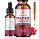 Cortisol Manager Liquid Drops, Cortisol Supplements for Women, with magnesium ashwagandha, rhodiola rosea,l-theanine,Phosphatidylserine-Promote Relaxation and Support Mood- 30 Day Vegan Supply