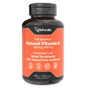 Naturalis Sunflower Vitamin E 268mg (400 IU) mit gemischten Tocopherolen | Essential Haut Vitamin & Immununterstützung | Non-GMO, Soy & Gluten Free | 300 Softgels