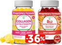 Lunakai Collagen & Biotin Gummies Bundle - Vitamine für Haare, Haut und jugendliche Erscheinung - Non-GMO Anti Aging Protein Supplements für Männer & Frauen - 30 Tage Versorgung