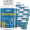 NuBest Grow Power - Leistungsstarke Knochenstärke Formel für Kinder (10+) & Teens - Unterstützt gesunde Knochengesundheit, Gesamtgesundheit mit Calcium, Vitamin D3, Phosphor, Magnesium & More - 12 Pack
