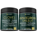 Bundle 7in1 Cloves Supplement und 5in1 Ashwagandha Shilajit