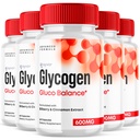 (5 Pack) Glycogen Balance Capsules - Glyco Balance Advanced Formula Glycogen Supplement Pills - All Natural Vitamin Supporting Healthy Living and Wellness in a Daily Premium Capsule (300 Capsules)