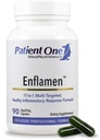 Patient One Enflamen | Ergänzung zur gesunden Entzündungsreaktion und gemeinsamen Komfort* | mit Turmeric, Ginger, Capsicum und mehr | 90 Kapseln