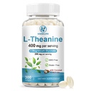 L-Theanine 400mg with Magnesium Glycinate, 300 Softgels Extra Strength with MCT Oil for Calm, Relaxation & Focus Support - Non-GMO,Gluten & Soy-Free,150-Day Supply