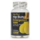 Hip Bum Enlargement Capsules, Supports Natural Curves, Glute Growth & Body Contouring, 60 Softgels