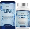 Nerve Savior for Neuropathy, Advanced Formula with 600mg Alpha Lipoic Acid & Benfotiamine, Vitamin B Complex for Nervous System Health, 120 Capsules
