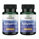 Swanson Apigenin-Bioflavonoid Ergänzung natürliche Prostata Unterstützung-Metabolismus & Nerve Gesundheit Unterstützung Schlaf & Entspannung 90 Caps, 50mg Jedes 2 Pack