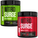 Jacked Factory Nitrosurge PreWorkout in Grape & Fruit Punch Nitrosurge Shred Thermogenic PreWorkout für Männer & Frauen