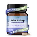 DOBEL Relax & Sleep - Melatonin Free Sleep Aid for Adults - Magnesium Glycinate, Ashwagandha, GABA & 5-HTP - Non-Habit Forming Support for Deep Sleep & Evening Calm - 60 Tablets