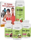 NaturalSlim Immune Support Kit - Daily Wellness System with MagicMag Magnesium, Garligin, Stress Defender Supplements & Metabolism Book for Energy Balance