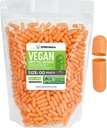 XPRS Nutra Größe 00 Leere Kapseln - 1000 Graf Leere Vegan Kapseln - Vegetarische leere Pillen - DIY Gemüse Kapsel Füllung- Veggie Pillen Caps (Peach)