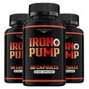 Iron Pump Formula Dietary Supplement, Male Performance, Iron Pump Capsules Max Formula, Max Support, Support Pills, 180 Capsules for 3 Months