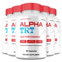 Alpha TRT Pills, Maximum Strength Supplement, AlphaTRT Capsules Advanced Premium Formula Vitamin Pills (5 Pack)