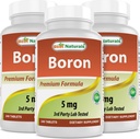 Best Naturals Boron Ergänzungen 5 mg 240 Tabletten (240 Zähler (Pack von 3))