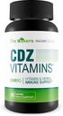 Die Erbauer CDZ Vitamine - Unsere beste Nahrungsergänzung - Vitamin C D Zink & Kräuter - Vollkörper-Gesundheitsergänzungsmittel - Cdz Supplement Vitamin C D und Zink - Gesamtgesundheitsunterstützung - Vollkörperergänzungen