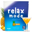 Relax Calming Drink Powder for Stress, Sleep & Relaxation Support – L-Theanine, Ashwagandha, Lemon Balm, Magnesium Glycinate, Passion Flower, L-Glycine – Pineapple, 20 Servings