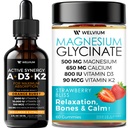 Liquid Vitamin D3 K2 A + Magnesium Gummies - Immune & Relaxation Support