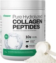 Vitasave Collagen Peptides Powder – 10g hydrolysiertes Kollagen per Servieren – Unflavored, Grass-Fed, Keto Friendly – Haut, Haar, Nägel & Gelenkunterstützung – 500g