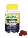 Extra Strength Melatonin Gummies 10mg 60ct – Sleep Support Supplement – Non-GMO, Vegan, Blueberry Flavor, 60 Count - Pack1 (60)