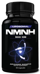 Advanced Bionetix Liposomal NMNH 500mg Per Serving - NMN Supplement Alternative- 60 Capsules (Dihydronicotinamide Mononucleotide) NAD Supplement to Boost NAD+ Levels for Anti Aging (60)