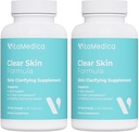 VitaMedica Klare Haut Vitamin Formel | Nichtzystische Akne Ergänzung für Haut Clearing | Breakout Behandlung für Frauen und Männer | Vitamine A, C, E, Selen, Chrom und Zink für Hautgesundheit | 2 Pack