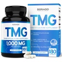 TMG Trimethylglycine Supplement 1,000mg Per Serving (3 Month Supply) - TMG Supplements for Homocysteine Control - as Betaine Anhydrous - Vegan, Third Party Tested & Non GMO - USA Made - (180 Capsules)