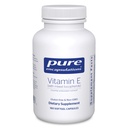 Pure Encapsulations Vitamin E (with Mixed Tocopherols) - Antioxidant Protection & Cellular Function - Contains Mixed Tocopherols - Non-GMO - 180 Softgel Capsules
