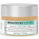 CLEARSTEM - BRIGHTEYES - Eye Gel - Nourishing Eye Cream - Lip Renewal - Cooling Gel - Stem Cells Blend - Peptide, Collagen, Aloe Vera - Glutenfrei - Beauty, Self Care, Hautpflege - 0.6 fl oz