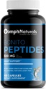 Bonito Peptide, 500mg Bonito Fischextrakt, 100 Kapseln 100 Tage Versorgung, Non-GMO, Glutenfrei, Ergänzung für Herzgesundheit