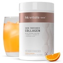 Marine Collagen Suppl_ement (Orange, 400g) |with Vitamin C, E, Sodium Hyaluronate | for Healthy Skin, Hair & Nails