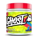 GHOST BCAA Powder Amino Acids Supplement, Blue Raspberry - 30 Servings - Sugar-Free Intra, Post & Pre Workout Amino Powder & Recovery Drink, 7G BCAA