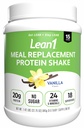 N53 Lean1 Meal Replacement Protein Powder, Vanilla Flavor, 15 Serving tub, No Sugar Added