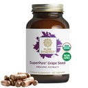 Pure Synergy SuperPure Grape Seed Extract | Organic Grape Seed Polyphenols Ergänzung mit ganzer Frucht | für Herzgesundheit, Haut und gesunde Aging Unterstützung (60 Kapseln)