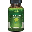 Irwin Naturals Double Potency 5-HTP Extra - 60 Liquid Soft-Gels - für Entspannung & Serotonin Produktion - 30 Servierungen