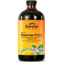 Serene Herbs Soursop Bitters Liquid with Soursop Leaves for Gut Cleanse, Detox & Immune Boost with Black Seed, Moringa, Irish Moss, Ashwaganda, Turmeric, 16 Fl Oz (Pack of 1), Mango