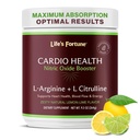 Life's Fortune L Arginine L Citrulline Supplement Powder - High Potency Nitric Oxide Supplement Booster mit natürlichem Lemon Lime Flavor - Cardio Health, Blutdruck und Vascular Support - 258g