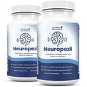Neuropezil – Natural Multinutrient Formula with Bacopa, Phosphatidylserine & Amino Acids – Non-GMO, Easy-to-Take Capsules, Made in USA, GMP Certified Facility - 60 Count, 30 Servings, 2 Month Supply