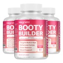 Booty Capsules for Butt Growth - Bum Lift Support Capsules with Herbal Extracts for Natural Curves - 180 Capsules