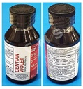 100592001 Gentian Violet Topical Solution 2% Liquid, 2 oz, Purple
