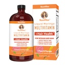 Maaryruth Multivitamins Hair Growth | Biotin 10000mcg | Hair & Skin Support Supplement | Hair & Skin Support | Suitable for Women & Men, Ages 18+ | 15.22 Fl Oz