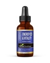 Herbal Goodness Energy & Vitality Liquid 1oz – Organic Moringa, Matcha & Ashwagandha | Natural Energy Boost, Focus, Stamina & Productivity Support | Herbal Energy Supplement