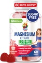Magnesium Gummies for Kids & Adults - 500mg - Calm Magnesium Chews - Magnesium Citrate Chewable Supplement for Mood & Muscle Support