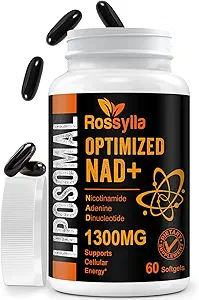 1300 MG Liposomal NAD+ Ergänzung | Höchste Absorption | Reinst NAD Supplemet zu erhöhen NAD+ Effetiv | Boosting NAD+ Ergänzung zu Aging Defese, Cellular Energy, Langlebigkeit | 480 Count