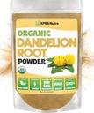 XPRS Nutra Organic Dandelion Root Powder - Vegan freundliche Antioxidante Leistung für Leberunterstützung - Dandelion Wurzel für Tee und Getränke - Immune Boosting Dandelion Powder (4 Unze)
