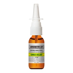 Argentyn 23 Sinus Relief Natural Nasal Spray - Colloidal Silver Nasal Spray, Bio Active Nose Mist for Sinus Support and Immune Support, Adults and Kids, 23 ppm - 1 fl oz (30mL)